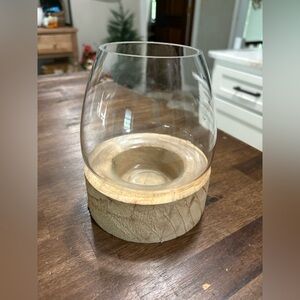 Glass vase / fish bowl small